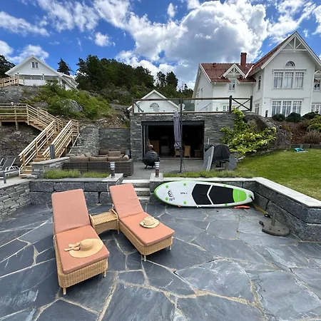 Large With Pier House And Private