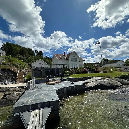 Appartement Large With Pier House And Private Risør